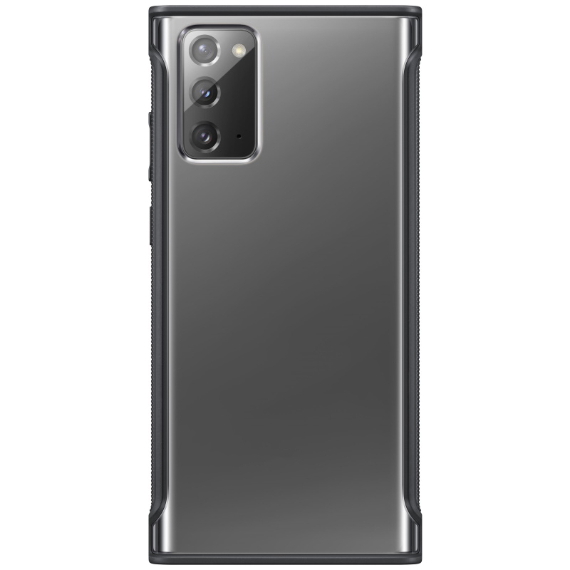 Чехол Galaxy Note 20 Clear Protective Cover Black Black (Черный)