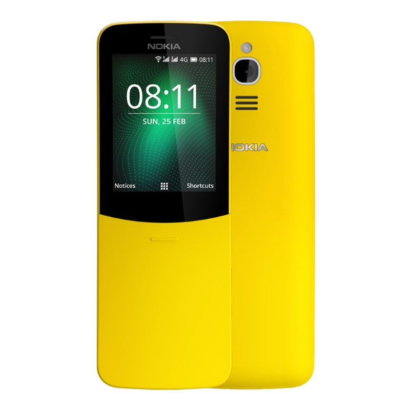 Nokia 8110 4G Dual Sim Banana Yellow