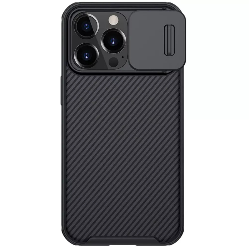 Чехол iPhone 13 Pro Max Nillkin ComShield Pro Magnetic Black Black (Черный)
