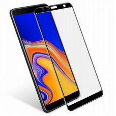 Защитное стекло 3D для Samsung Galaxy J4 Plus/J6 Plus (2018) Черное (Тех.Упаковка)