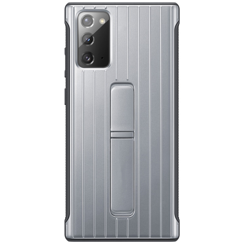 Чехол Galaxy Note 20 Protective Standing Cover Silver Silver (Серебристый)