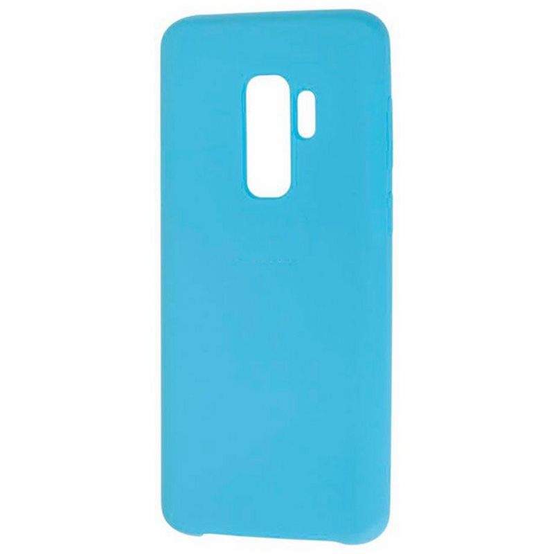 Чехол Galaxy S9 Plus Silicone Cover Light Blue Blue (Голубой)