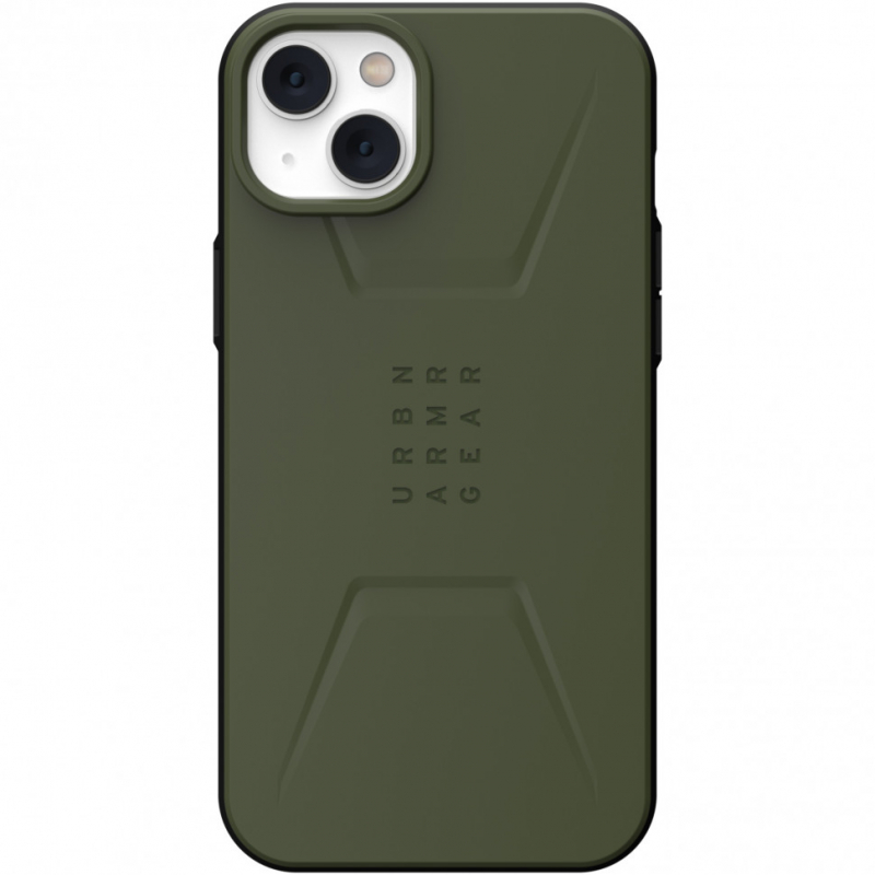 Чехол iPhone 14 Plus UAG Civilian Olive Drab Green (Зелёный)