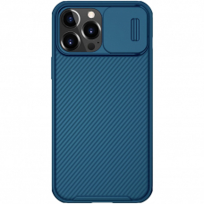 Чехол iPhone 13 Pro Max Nillkin Frosted Shield Pro Magnetic Blue