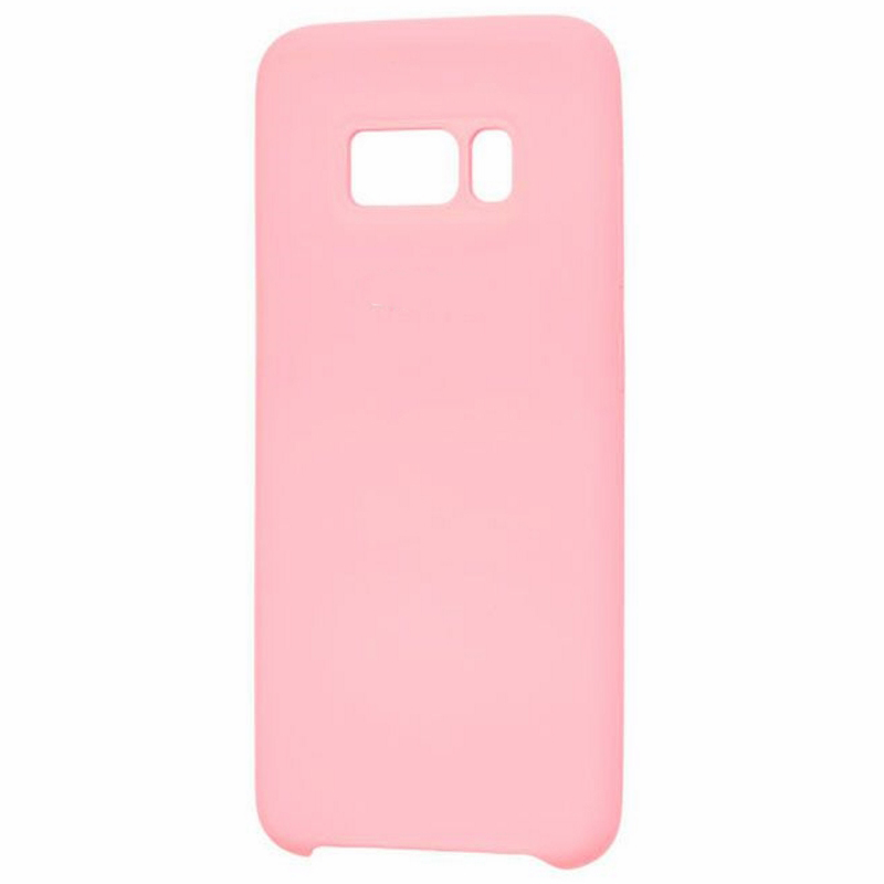 Чехол Galaxy S8 Plus Silicone Cover Pink Pink (Розовый)