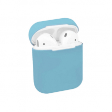 Чехол AirPods 1/2 Silicone Case Sky Blue