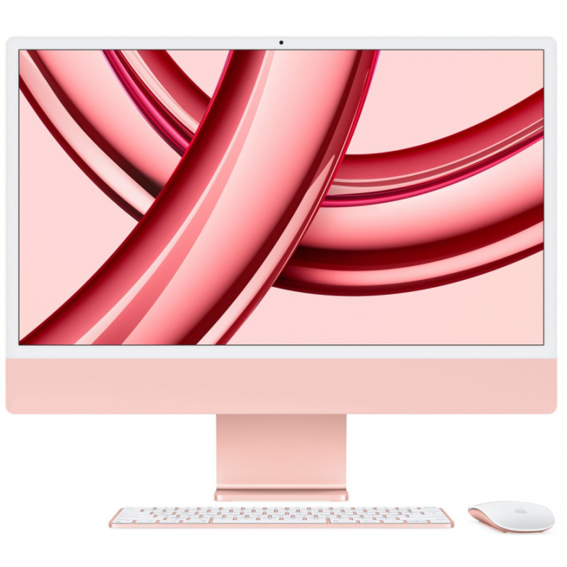 Apple iMac 24 2023 M3/8GB/256GB/M2 8-Core (MQRD3 - Late 2023) Red