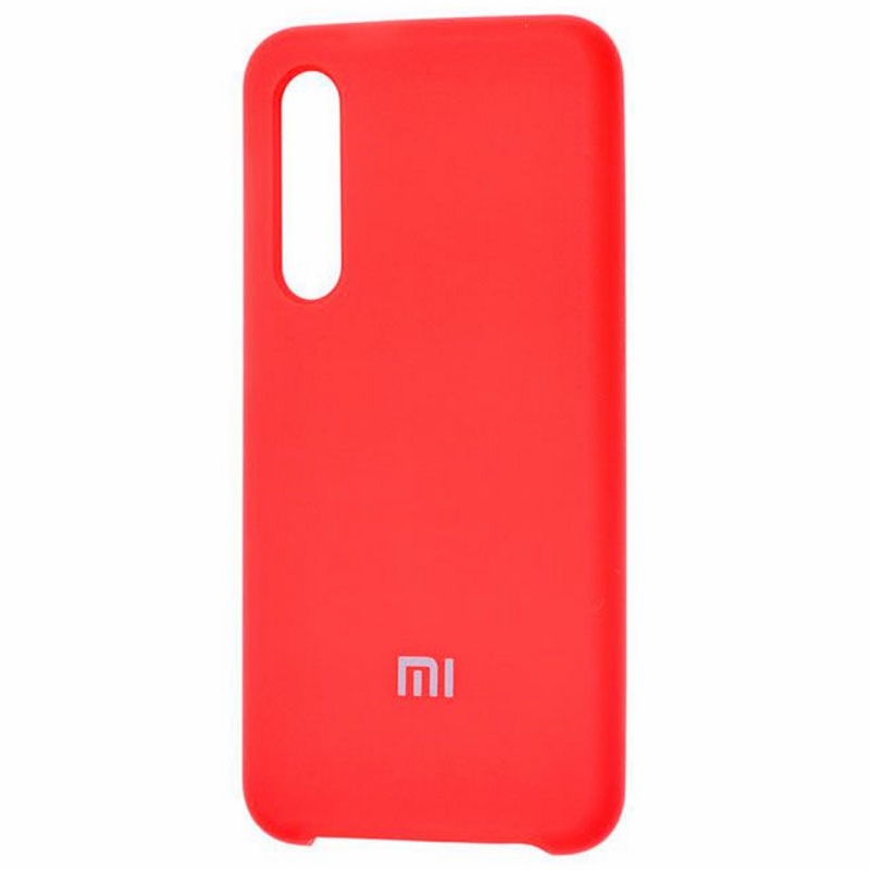 Чехол Xiaomi Mi 9 Силикон Case Red Red (Красный)
