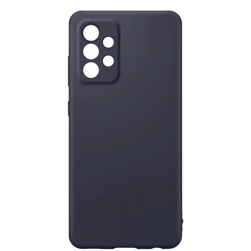 Чехол Galaxy A52 Silicone 360 Black Black (Черный)