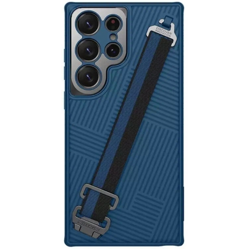 Чехол Samsung S23 Ultra Nillkin Strap Case Blue Blue (Синий)