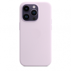 Чехол MagSafe iPhone 14 Pro Max Silicone Cover Lilac (Оригинал)