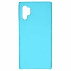 Чехол-накладка Note 10 Plus Silicone Cover Light Blue