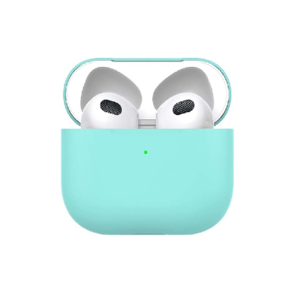 Чехол AirPods 3 Silicone Case Aquamarine Aquamarine (Аквамарин)