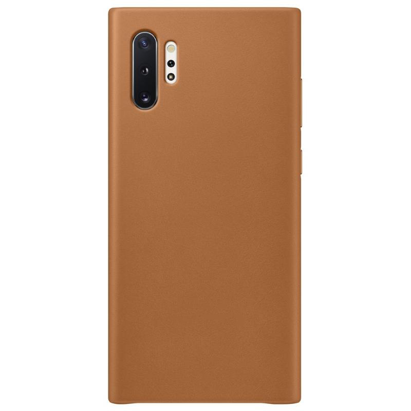 Чехол Galaxy Note 10 Plus Leather Cover Tan 