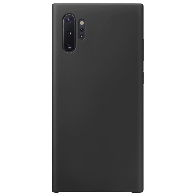 Чехол Galaxy Note 10 Plus Silicone Cover Black