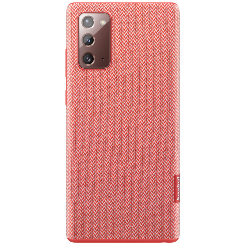 Чехол Galaxy Note 20 Kvadrat Cover Red Red (Красный)