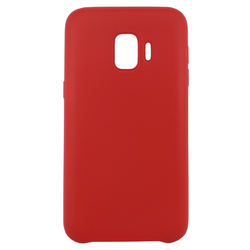 Чехол Galaxy J2 Core Silicone Cover Red Red (Красный)
