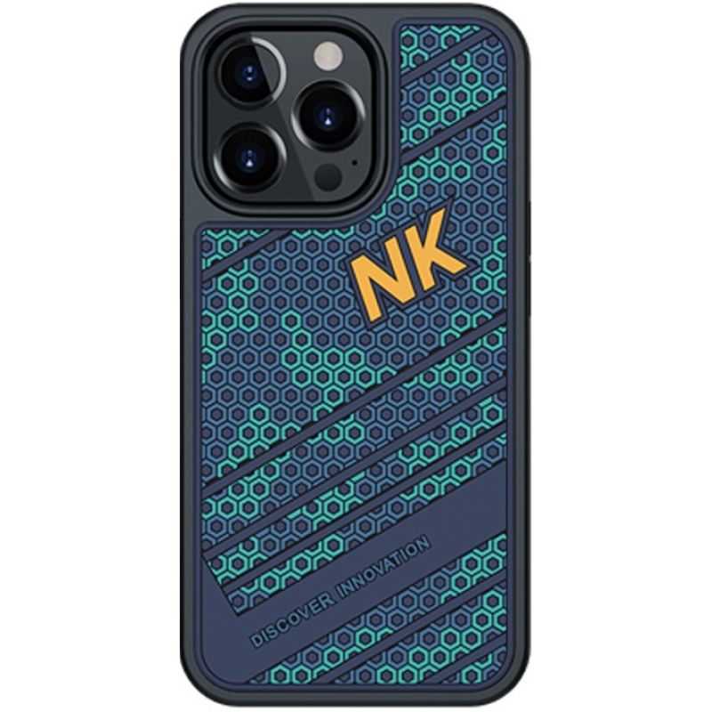 Чехол iPhone 13 Nillkin Striker Black/Blue Blue (Синий)