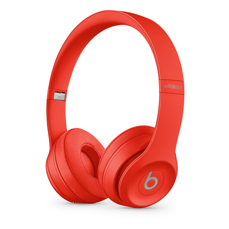 Beats Solo3 Wireless Headphones The Beats Icon Collection - Citrus Red
