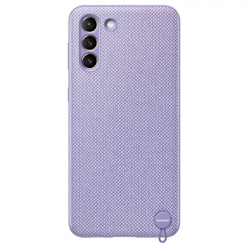 Чехол-накладка Galaxy S21 Plus Kvadrat Cover Violet Purple (Фиолетовый)