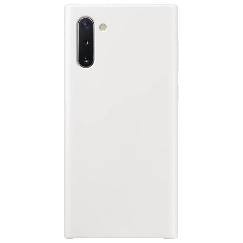 Чехол Galaxy Note 10 Silicone Cover White