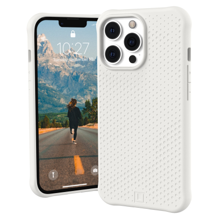 Чехол iPhone 13 Pro Max UAG (U) DOT Marshmallow White (Белый)