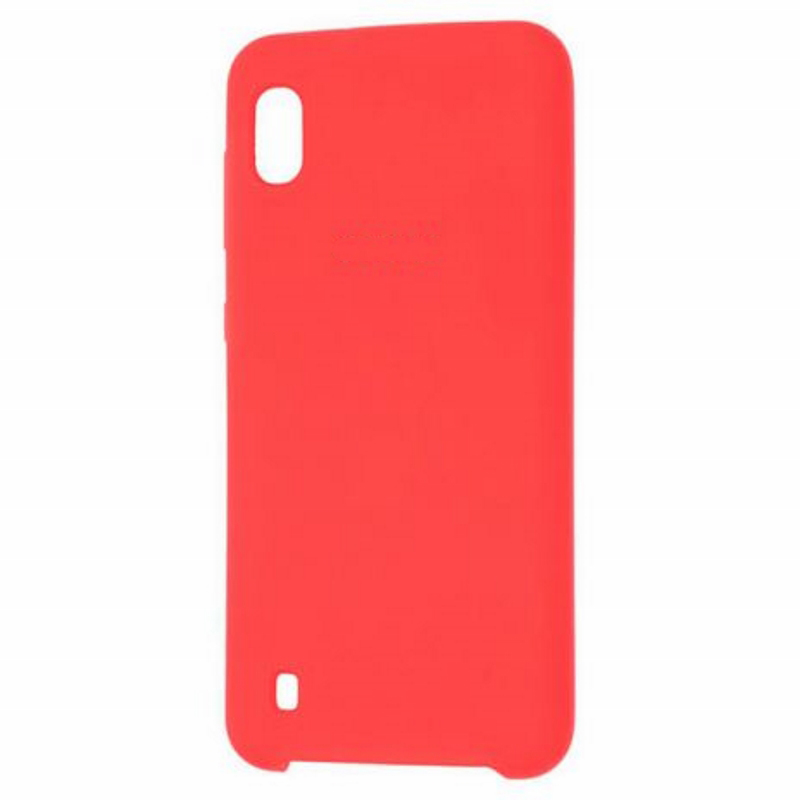 Чехол Galaxy A10 Silicone Cover Red Red (Красный)