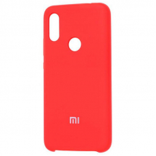 Чехол-накладка Xiaomi Redmi 7 Silicone Cover Red