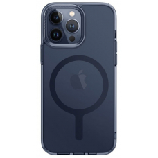 Чехол iPhone 15 Pro Uniq LifePro Xtreme AF MagSafe Smoke Blue