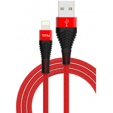 Кабель TFN USB/Lightning Forza Black-Red