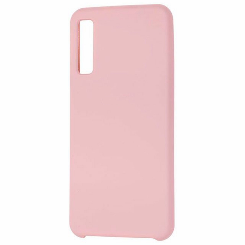 Чехол Galaxy A7 (2018) Silicone Cover Pink Sand Pink (Розовый)