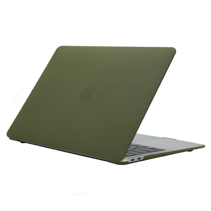 Чехол MacBook Air 13 (2018-2020) Matt Dark Green Green (Зелёный)