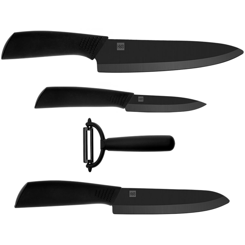 Xiaomi Huo Hou Nano Ceramic Knife Black (Набор ножей)