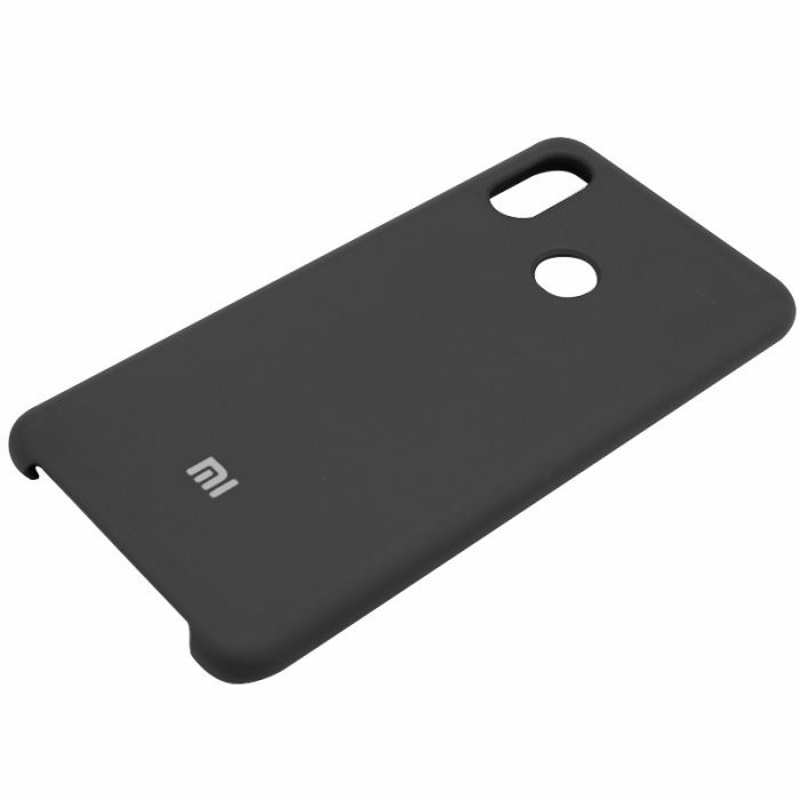 Чехол Xiaomi Mi Max 3 Silicone Cover Black Black (Черный)