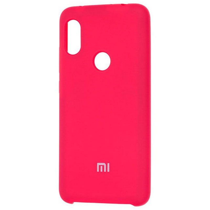 Чехол Xiaomi Redmi Note 6 Pro Silicone Cover Red Red (Красный)