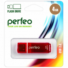 USB Накопитель Perfeo C13 4GB Red
