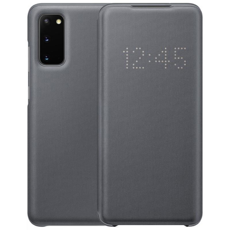 Чехол Galaxy S20 LED View Cover Grey