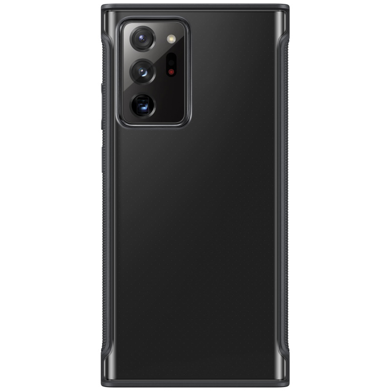 Чехол Galaxy Note 20 Ultra Clear Protective Cover Black Black (Черный)