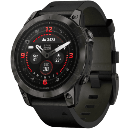 Garmin epix Pro (Gen 2) Sapphire 51 mm Carbon Gray DLC Titanium / Black Band (010-02804-01)