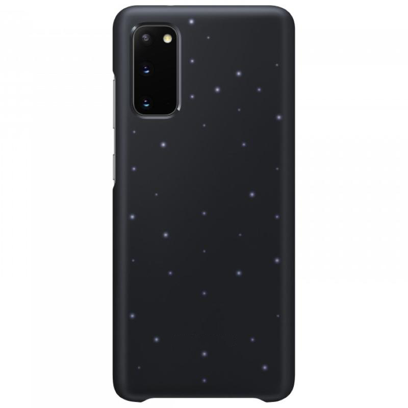 Чехол Galaxy S20 LED Back Cover Black