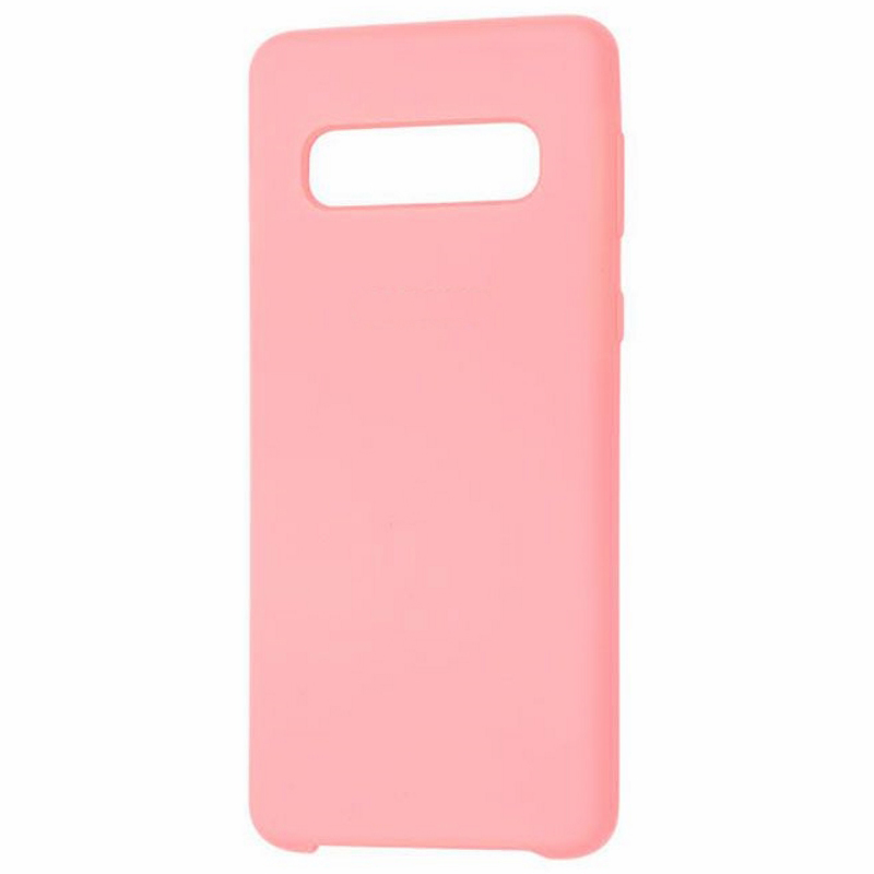 Чехол Galaxy S10 Silicone Cover Light Pink Pink (Розовый)