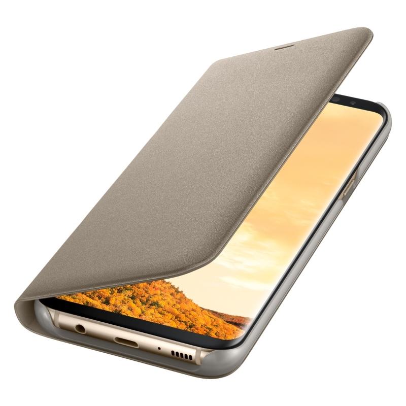 Чехол Galaxy  S8 Plus LED View Cover Gold