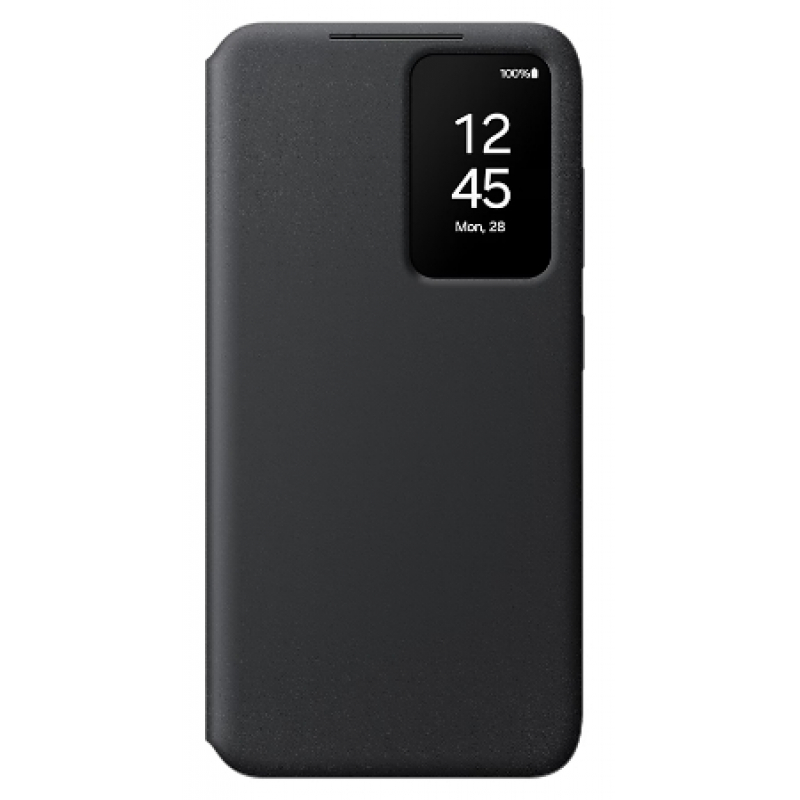 Чехол-Книга Samsung S23 Ultra Smart View Wallet Case Black (Оригинал) Black (Черный)