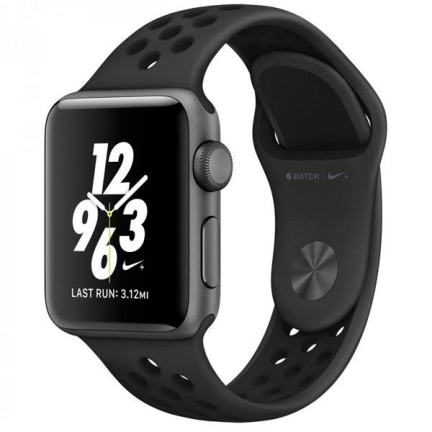 Apple Watch S2 38mm Nike Anthracite Black MQ162