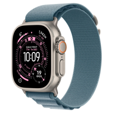 Apple Watch Ultra 3 (2025) 49mm Titanium Case / Light Blue Alpine Loop