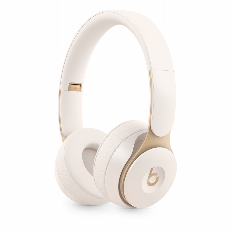 Beats Solo Pro Wireless Noise Cancelling Headphones Ivory