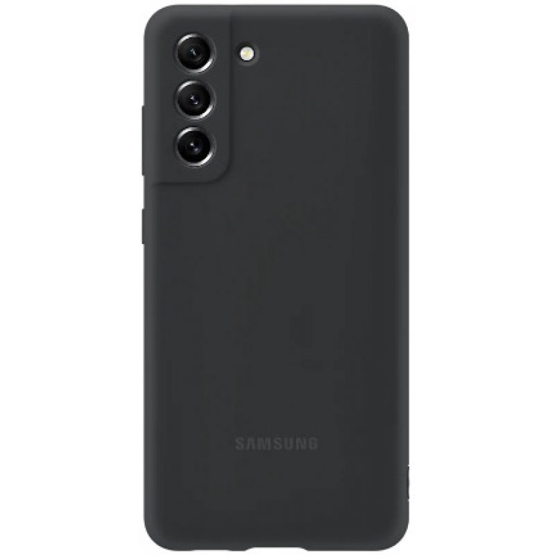 Чехол Galaxy S21 FE Silicone Cover 360 Black Black (Черный)