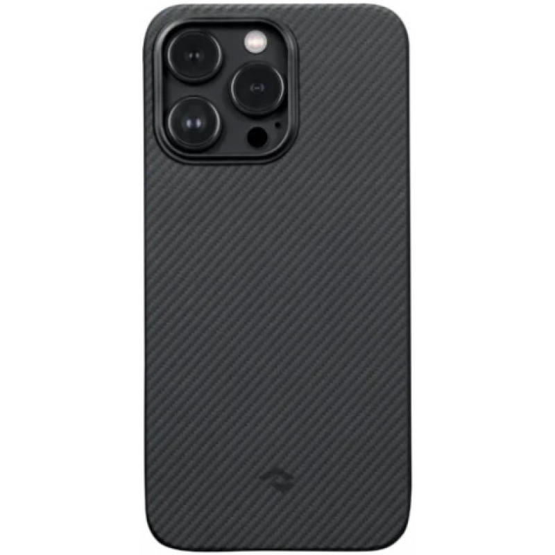 Чехол iPhone 14 Pro Pitaka MagEZ Case 3 Black Gray Black (Черный)