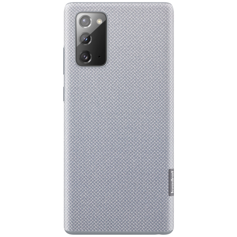 Чехол Galaxy Note 20 Kvadrat Cover Gray Grey Gray (Серый)