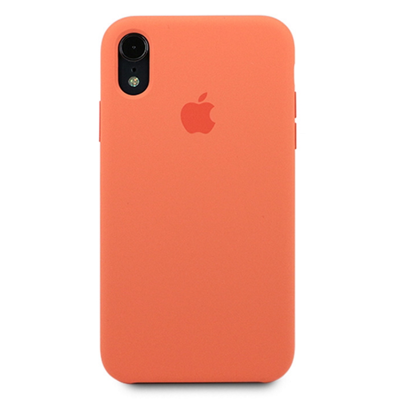 Чехол iPhone XR Silicone Case Papaya